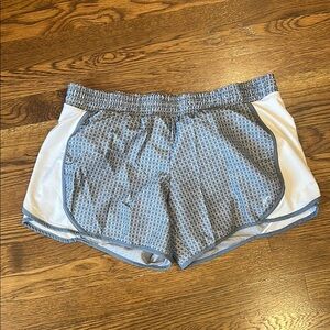 Old Navy Women's Blue and White Athletic Shorts